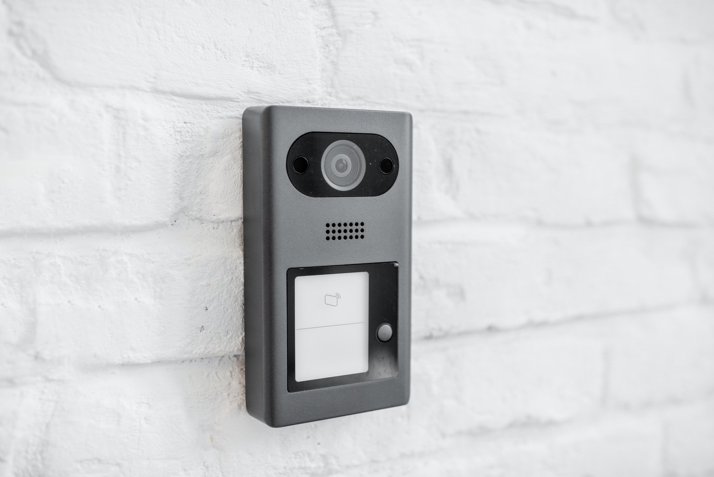 House Intercom on the Wall